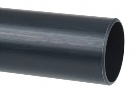 PVC Druckrohr Grau Ø16mm | 1000mm Lang